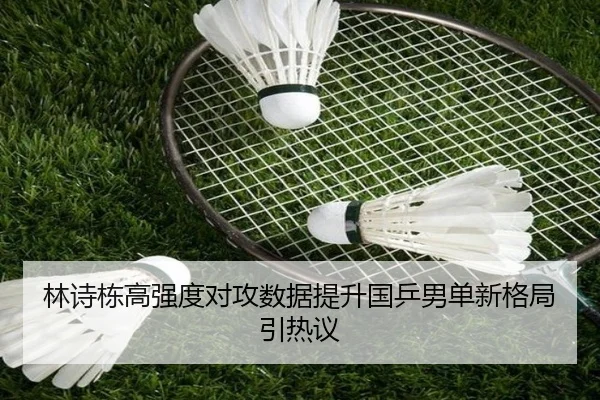 林诗栋高强度对攻数据提升国乒男单新格局引热议